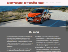 Tablet Screenshot of garagestadio.ch